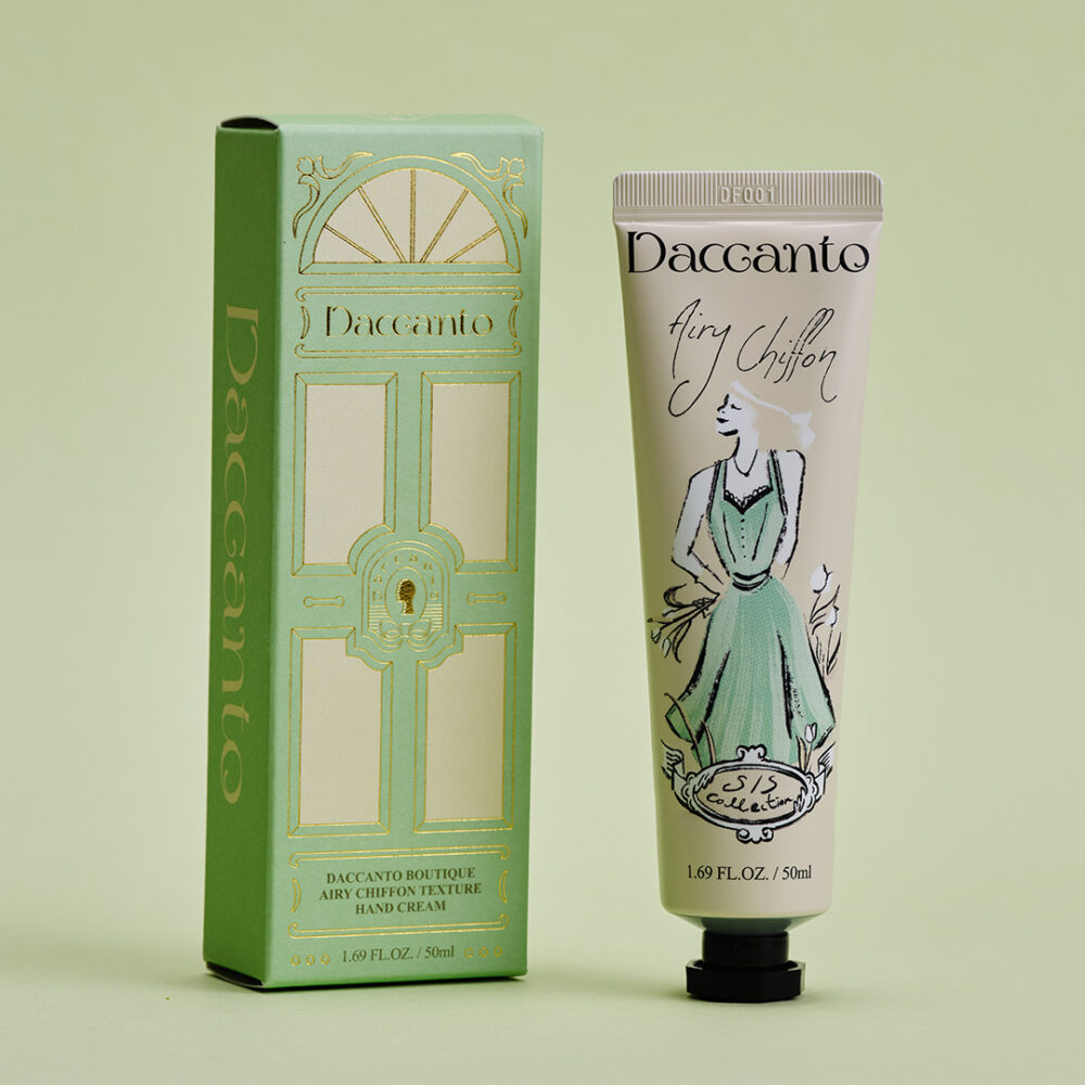 DACCANTO Airy Chiffon Texture Hand Cream 50ml (Moss Flower Scent)