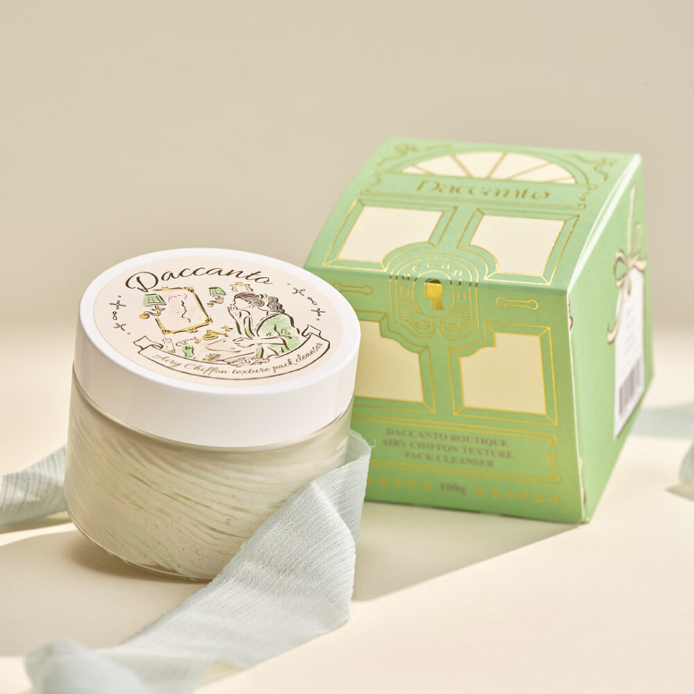 DACCANTO Chiffon Texture Heartleaf Soothing Foam Cleanser 100g