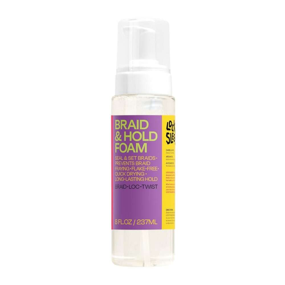 LOCK'N SLEEK Braid Foam for braiding 8oz