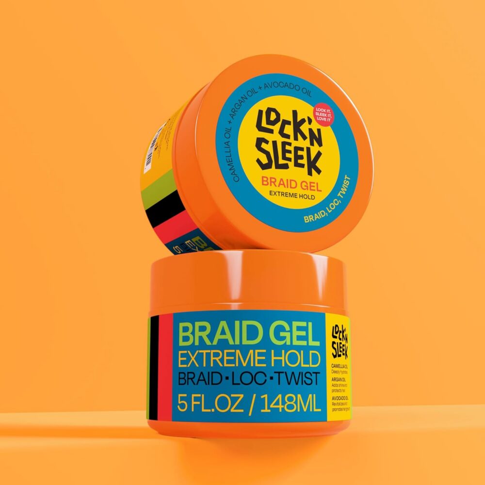 LOCK'N SLEEK Braiding Gel 5oz